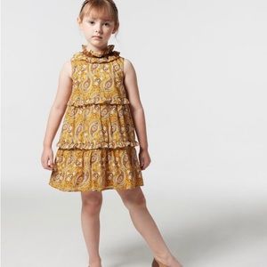 Janie and Jack Paisley Ruffled Tier Dress